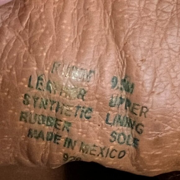 Steve Madden Rubin Brown Genuine Leather Lace Up Ankle Combat Boots Sz 9.5 - Picture 8 of 10